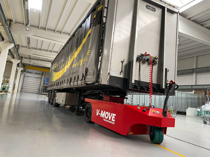 Electric Tow Tug V-move Trailer Mover 40T