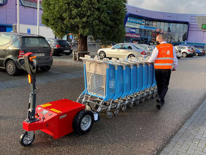 Electric Tow Tug V-move Shopping Cart Retriever